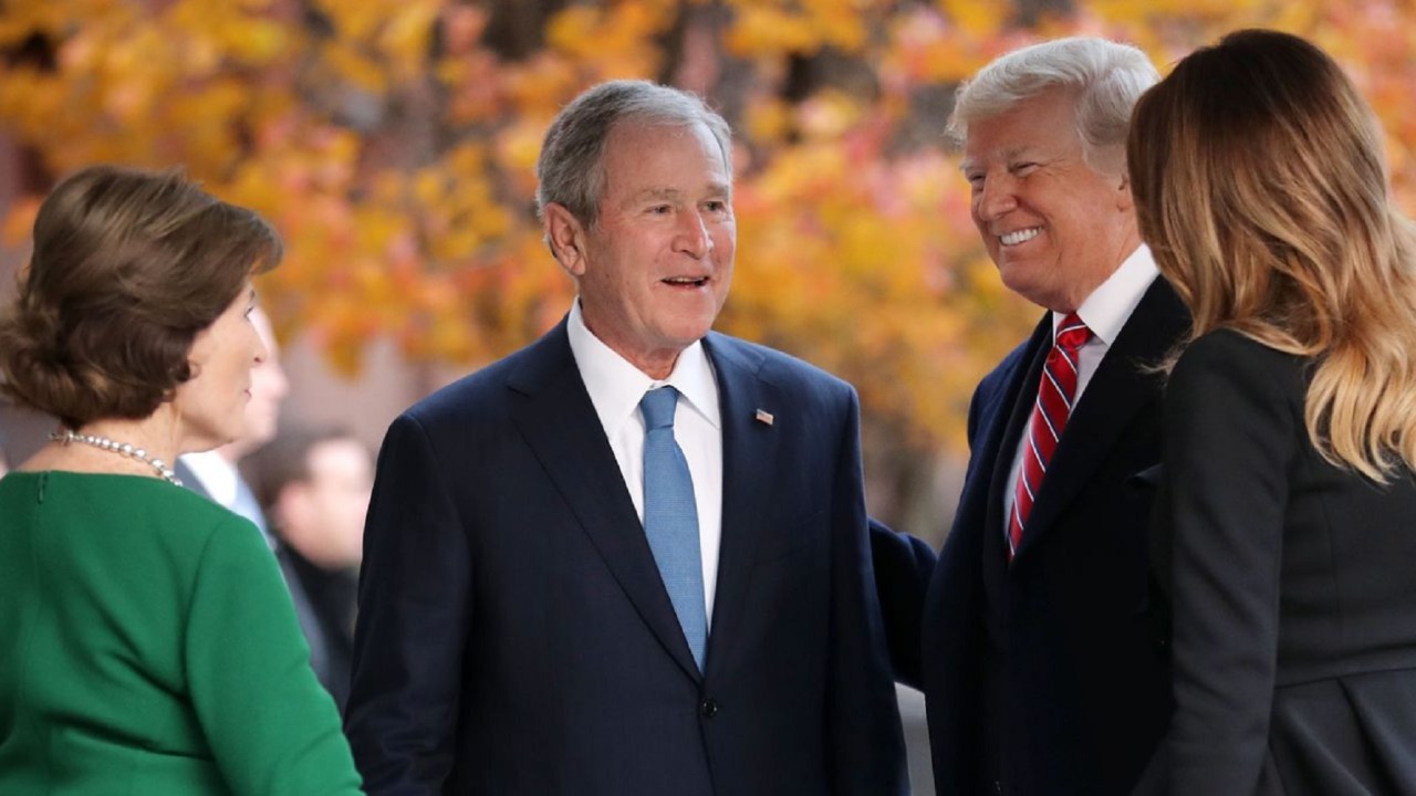 The Trumps and the Bushes in 2018