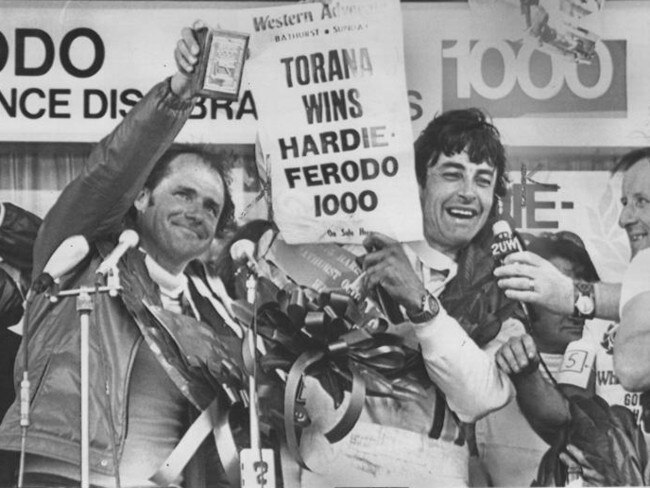 On leave from the army in 1966 Brock first visited Bathurst to watch the 500-mile production car race that was to become the Bathurst 1000. It was after watching the race that he decided that he wanted to become a race driver when he left the army. Picture: Supplied
