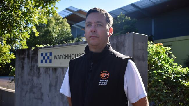 Caloundra resident Matt Taylor does not want the state government to go ahead with turning the Caloundra Watchhouse into a youth remand centre. Picture: Tegan Annett