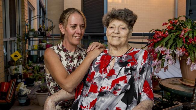 The mother daughter pair and both cancer survivors. Picture: Jerad Williams