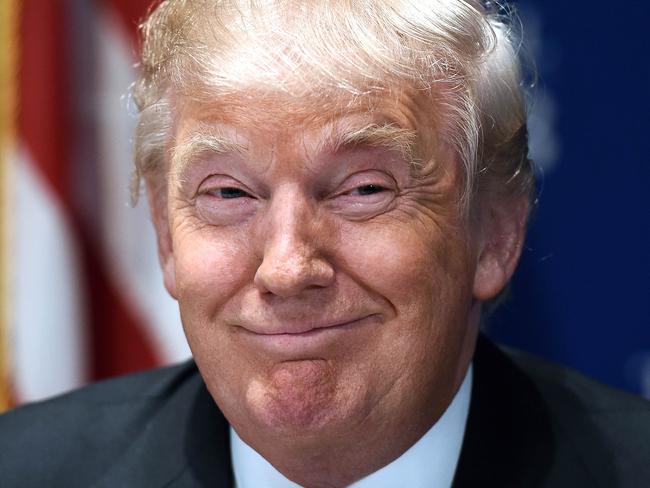 Donald Trump, chairman and president of the Trump Organization and the founder of Trump Entertainment Resorts, speaks at a National Press Club Newsmaker Luncheon in Washington, DC, on May 27, 2014. AFP PHOTO/Jewel Samad