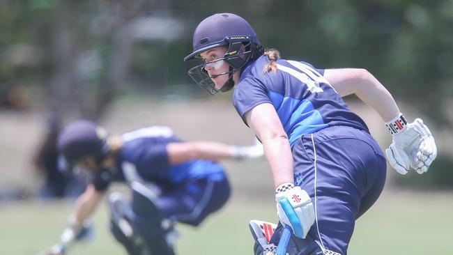 Underage 19 Female Championships; Various Matches played at Nudgee College Cricket Ovals 14.12.23 Pics by Stephen Archer