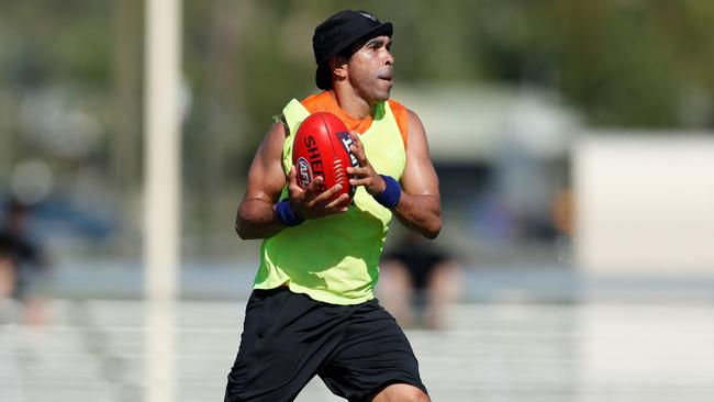 Eddie Betts at Carlton’s pre-season training camp at Maroochydore. Picture: Michael Willson/AFL Photos