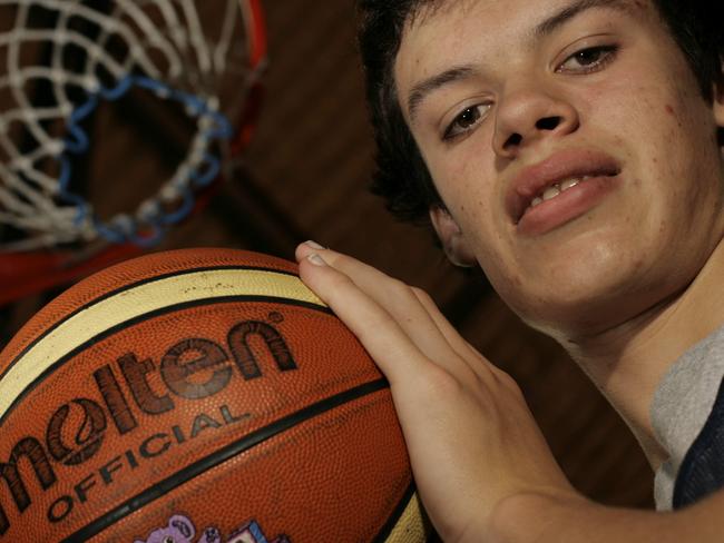 Jason Cadee when he played for the Australian Emus team. Picture: Nick Bloukos