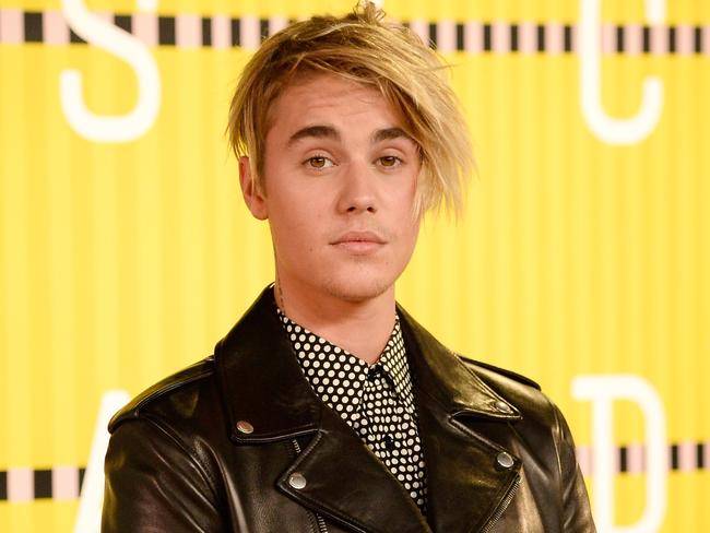 New do ... Justin Bieber attends the 2015 MTV Video Music Awards. Picture: Getty