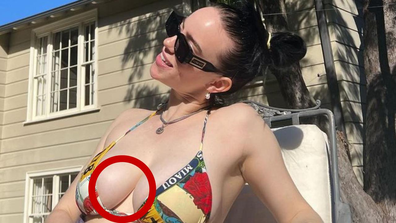 Hot girl' Billie Eilish reveals chest tattoo in rare bikini photo