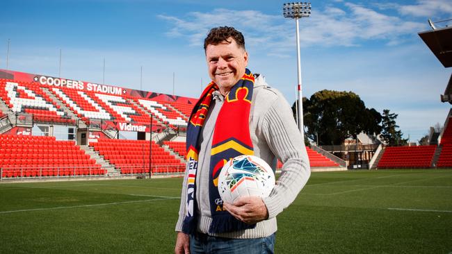 Former Adelaide United striker Carl Veart has been installed as a Reds assistant coach. Picture: Matt Turner