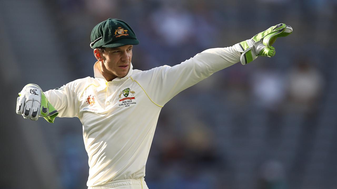 Tim Paine claimed his first win as Test captain against India in Perth. 