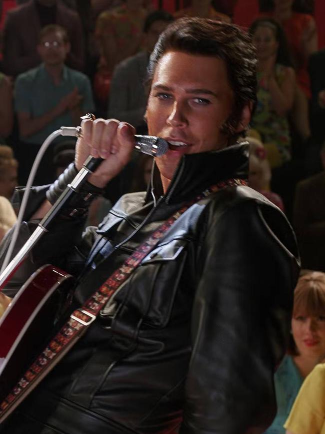 Austin Butler as Elvis in Baz Luhrmann’s feature film.