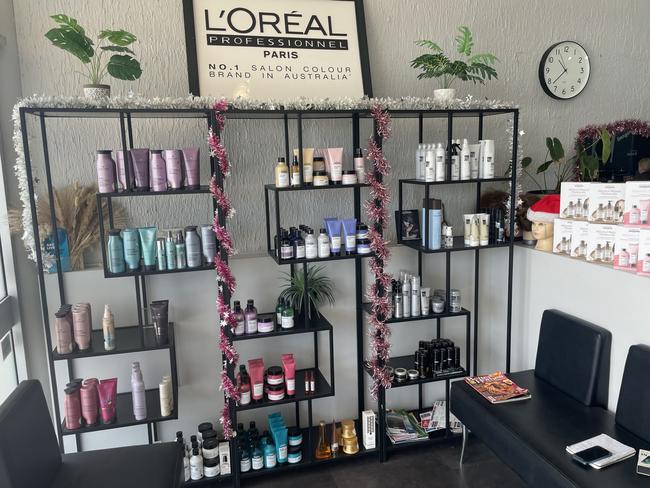 The salon is supplied with a wide range of L'Oreal Professional products