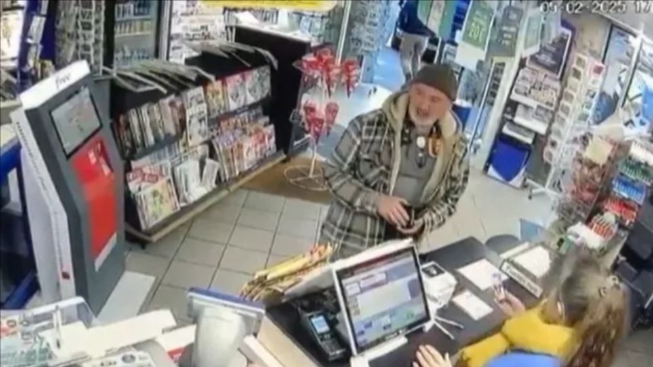 He bought sweets and lottery tickets. Picture: Supplied