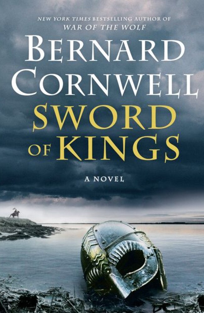 Out now … Sword of Kings is Bernard Cornwell’s latest blockbuster.