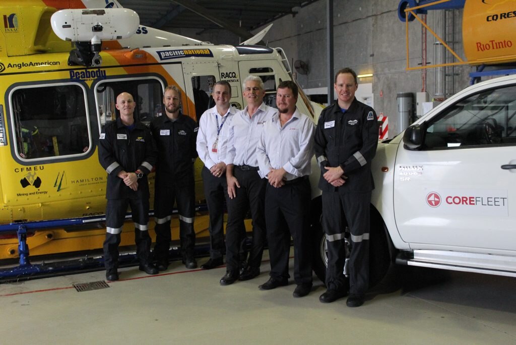 Corefleet donates new ute to CQ Rescue service | The Courier Mail