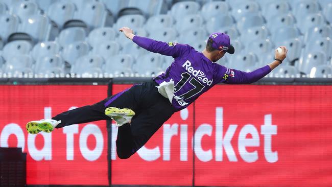 Wil Parker of the Hurricanes. Photo by Mike Owen – CA/Cricket Australia via Getty Images