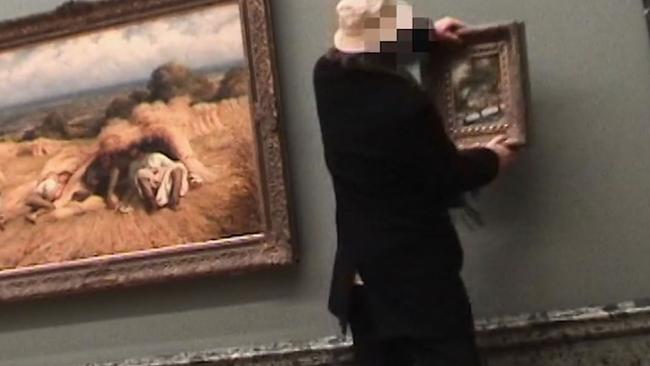 Banksy in Banksy and the Rise of Outlaw Art. Picture: Vision Films