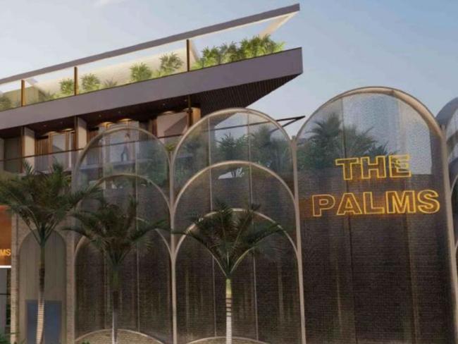 Artist impressions of the revamped The Palms pub.