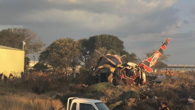 The 64-year-old plane was due to be flown to the Netherlands.