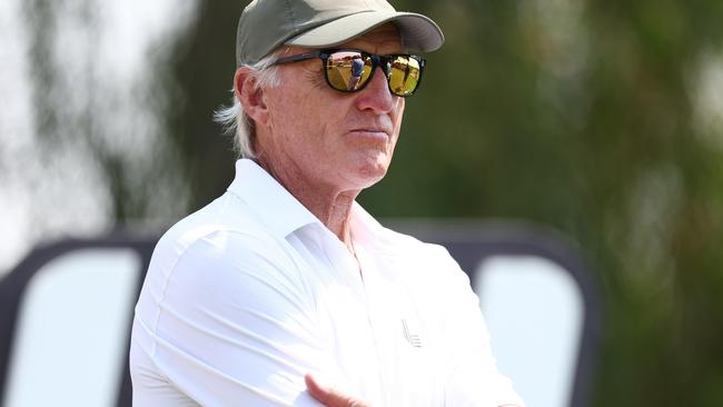 LIV Golf chief executive Greg Norman has given up on chasing world rankings points for his players. Picture: Francois Nel/Getty Images