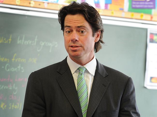 AFL chief executive Gillon McLachlan pledged on his first day in office that he would be transparent.