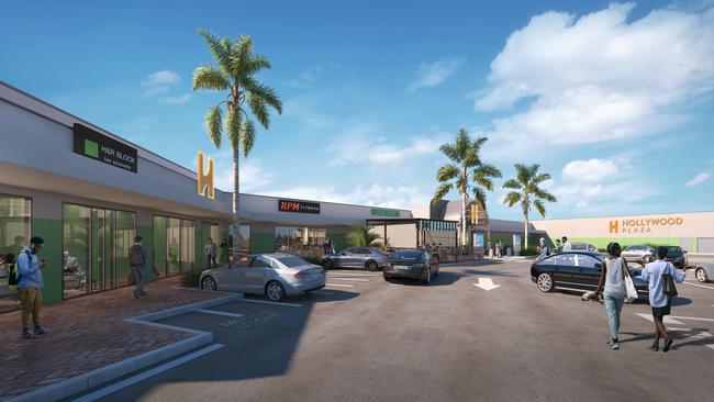 Hollywood Plaza set to receive a multimillion-dollar sustainability-led renovation. Picture: Supplied