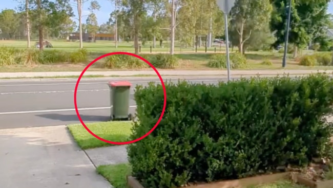 Neighbours cheering over council's app targeting bin night. Image: Supplied