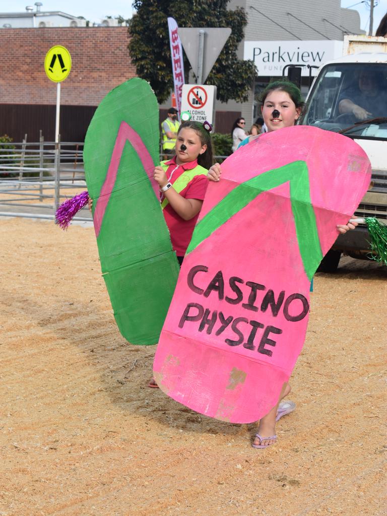 Big thing in the Beef Week Parade 2019.