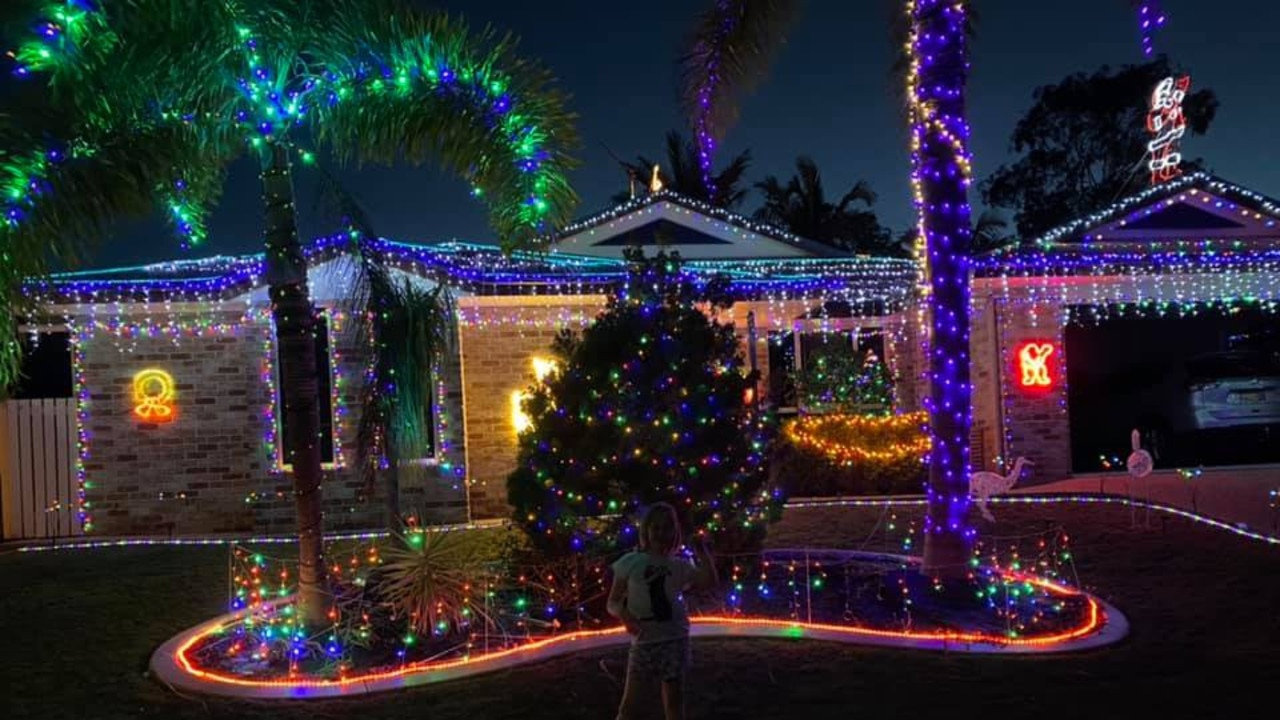 Christmas Lights around Gladstone The Courier Mail