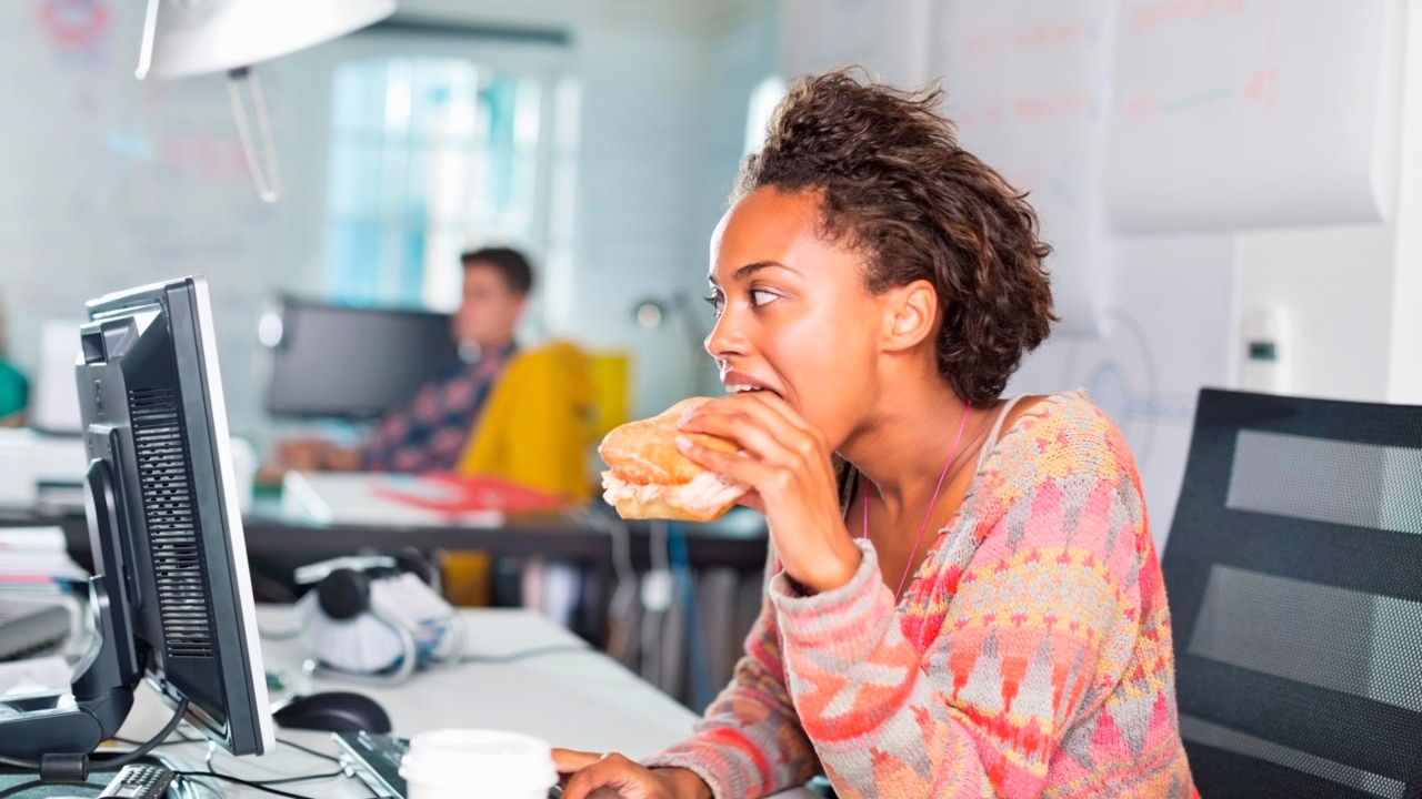 Millennials are afraid of taking lunch breaks