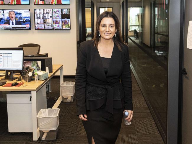 Senator Jacqui Lambie in Parliament House in Canberra. Picture Gary Ramage