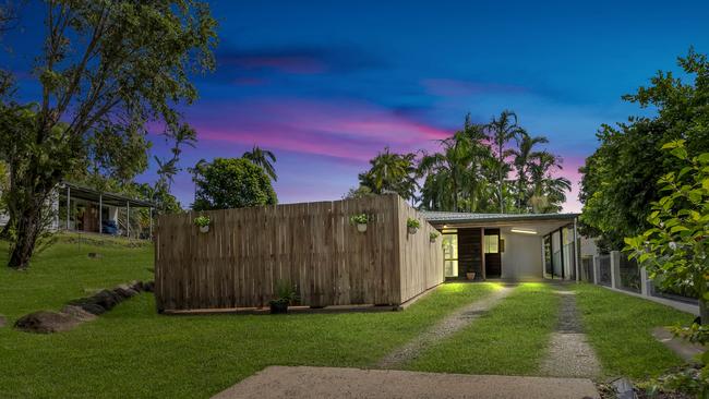 1 Marcus Close, Mooroobool, is a four bedroom home with a pool and is being marketed to first homebuyers and renovators. Picture: supplied.