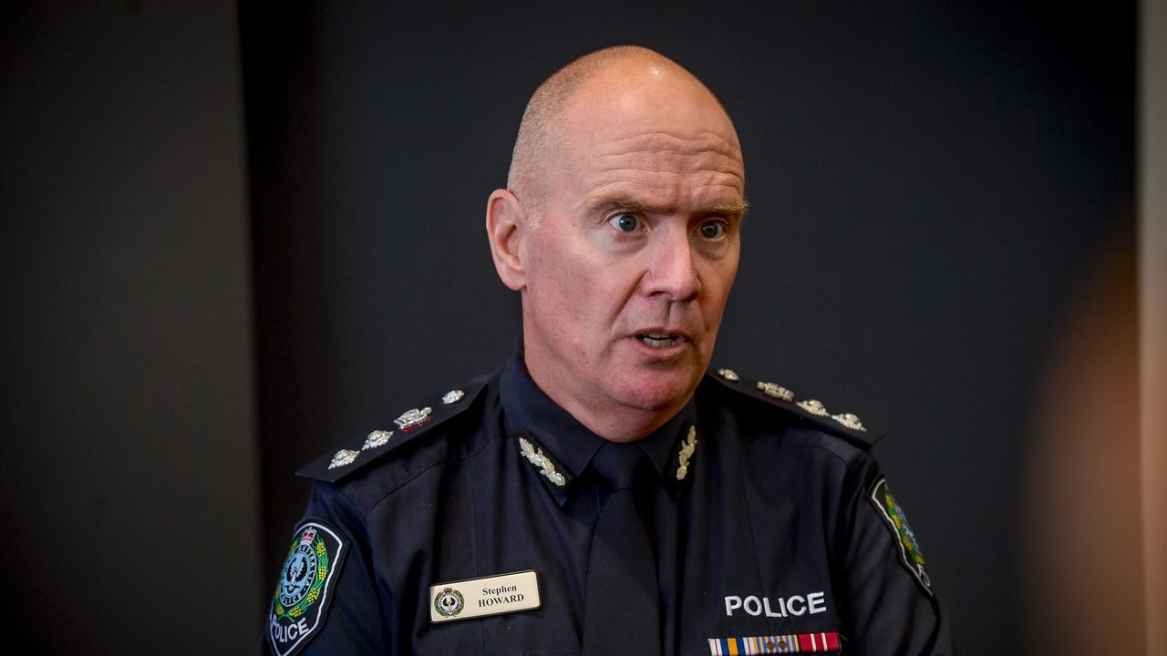 SA Police Chief Supt. Stephen Howard. Problems with the Police Academy gun shooting range at Taperoo. Picture: RoyVPhotography