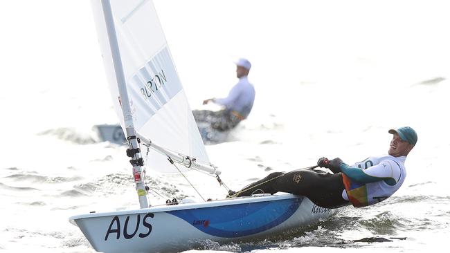 Australia’s Tom Burton says fears about the pollution in the water in Rio might be exaggerated. Picture: Brett Costello