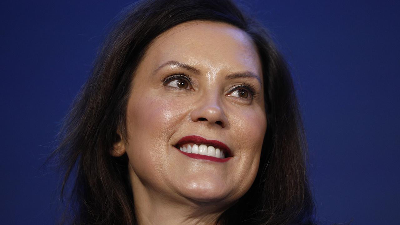 Michigan Governor Gretchen Whitmer. Thirteen people were charged on Thursday in an alleged domestic terrorism plot to kidnap her. Picture: BILL PUGLIANO / GETTY IMAGES NORTH AMERICA / AFP.