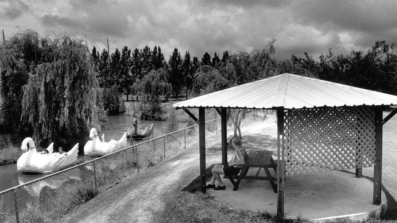 Willow Springs Adventure Park. Photo The Chronicle. November 21, 1989