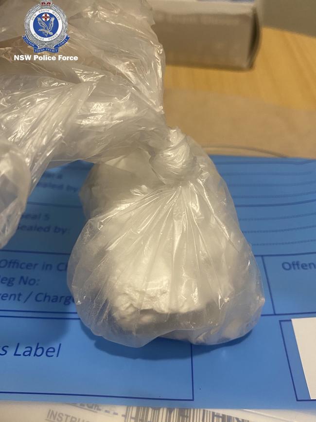 The drugs were allegedly found in two hotel rooms. Picture: NSW Police