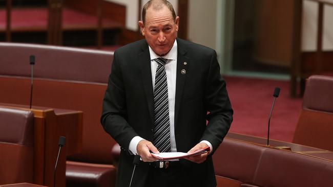 Senator Fraser Anning. Picture: Kym Smith.