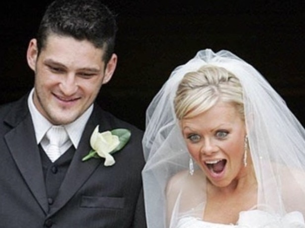 Brendan Fevola and Alex first wed in 2005. Picture: Instagram