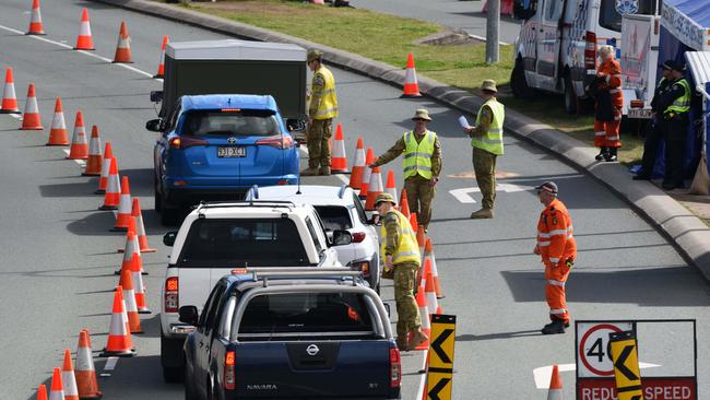 Border crossings will hopefully become easier for local residents thanks to the creation of a new ‘border bubble’. Picture: NCA NewsWire / Steve Holland