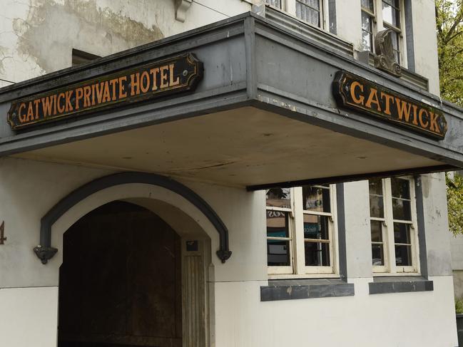 Heritage consultant and St Kilda resident Rohan Storey is concerned there is no protection for any of the Gatwick's interior features, despite a statement of significance acknowledging their history. Picture: Chris Eastman