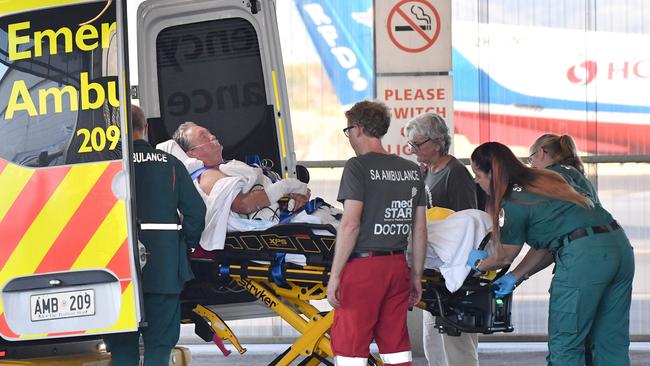 An Elliston teacher was flown to the RAH after being mauled by a shark. Picture: Keryn Stevens