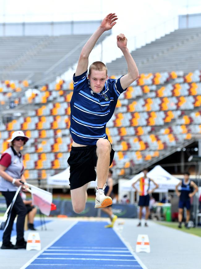 The Queensland All Schools track and field championships at QSAC. Saturday November 2, 2024. Picture, John Gass