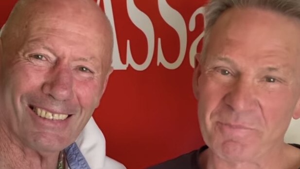 Don Scott and Sam Newman. Picture: Instagram