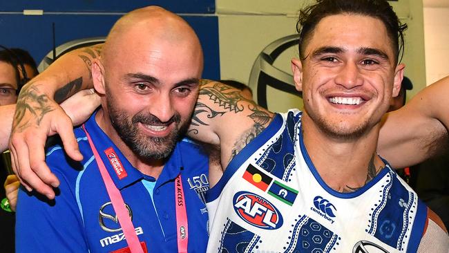 Williams accused North Melbourne of “using” former senior coach Rhyce Shaw as the messenger for bad news. Picture: Getty Images