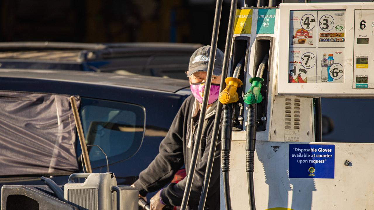 Small and regional service stations are being impacted. Picture: Jason Edwards