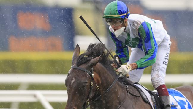 Flight Stakes winner Never Been Kissed is likely to back-up in the Spring Champion Stakes at Randwick on Saturday. Picture: Mark Evans–Getty Images