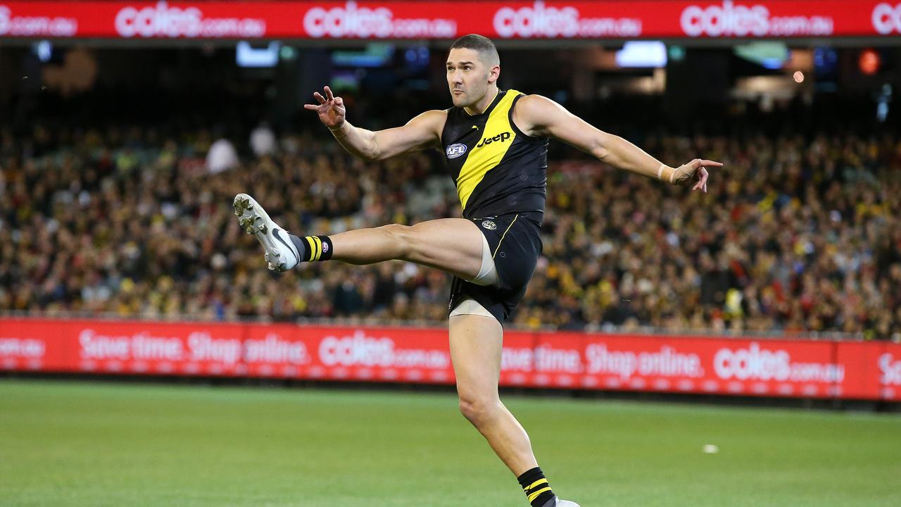 Shaun Grigg is set to miss Richmond’s Round 1 clash with Carlton. Photo: Michael Klein