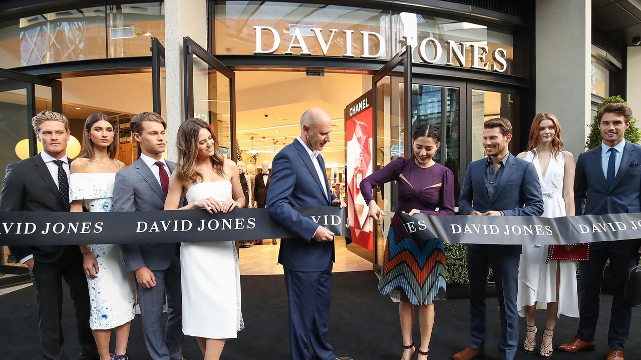 David Jones opened the first of its miniature department stores in Sydney’s Barangaroo in 2016. Picture: Getty Images