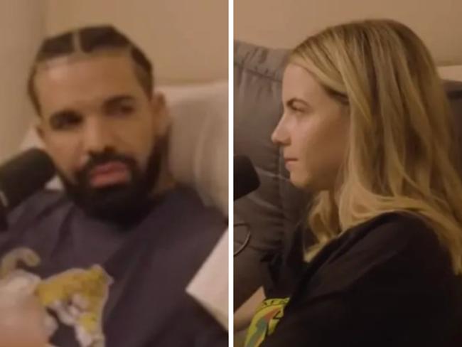 Drake and podcaster Bobbi Althoff.