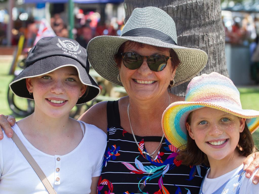 Trish, Indi and Ruby enjoying the park.