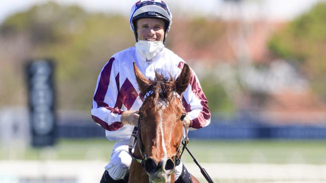 After narrowly missing out on the Kosciuszko/The Everest double, jockey Tommy Berry ha strong chances in The Invitation and Bondi Stakes. Picture: Getty Images